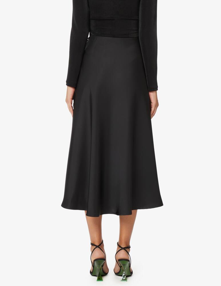 Milk White Midi skirt - picture 3 Milk White Midi skirt - picture 3