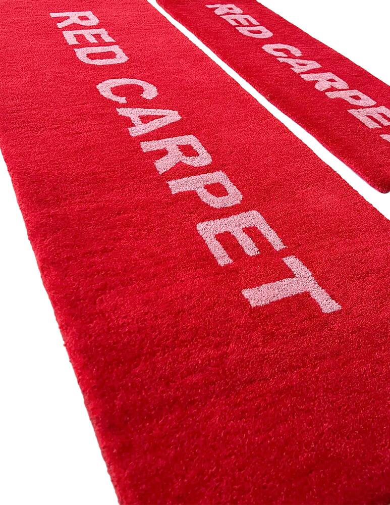 rinascente Spaghetti Rugs Red Carpet Tappeto S - Multicolor