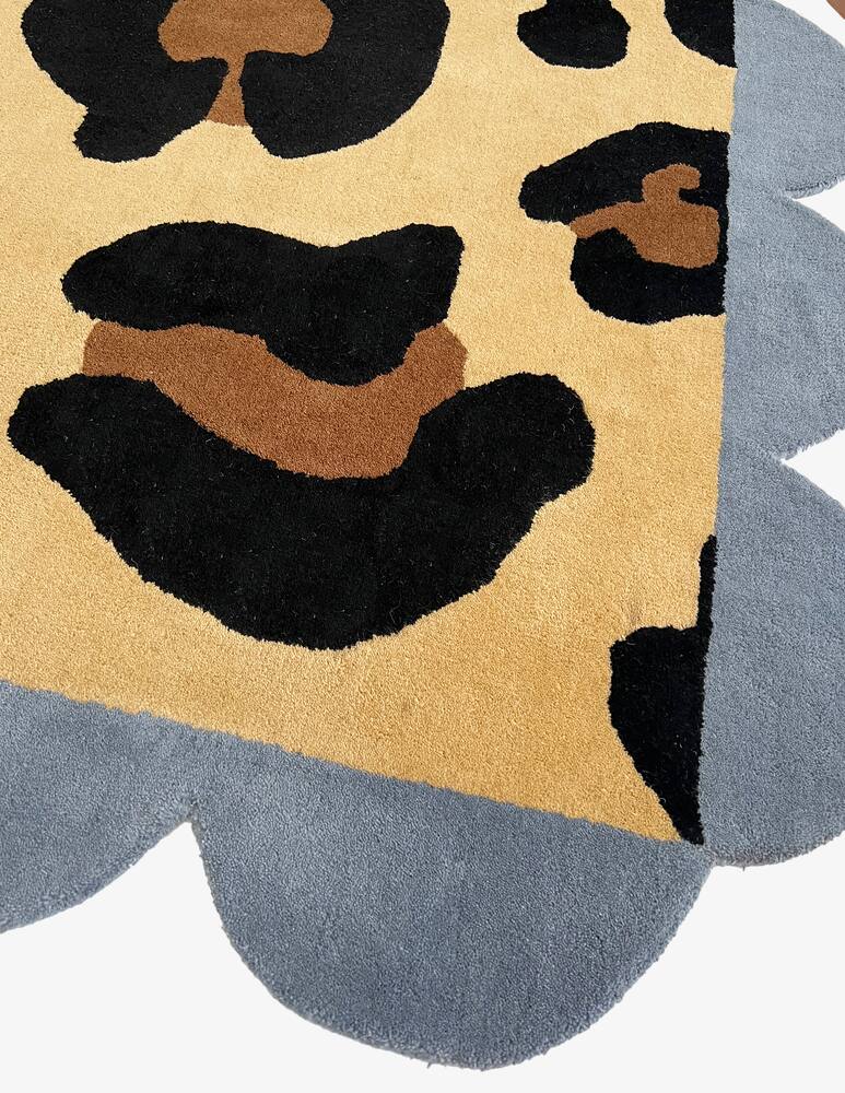 rinascente Spaghetti Rugs Scallop-It Leo Tappeto S - Multicolor