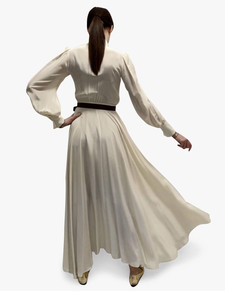 rinascente Crida Milano Vestito lungo in seta Agrigento