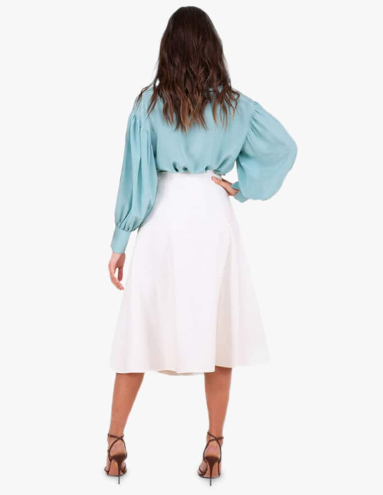 rinascente Crida Milano Ischia cotton midi skirt