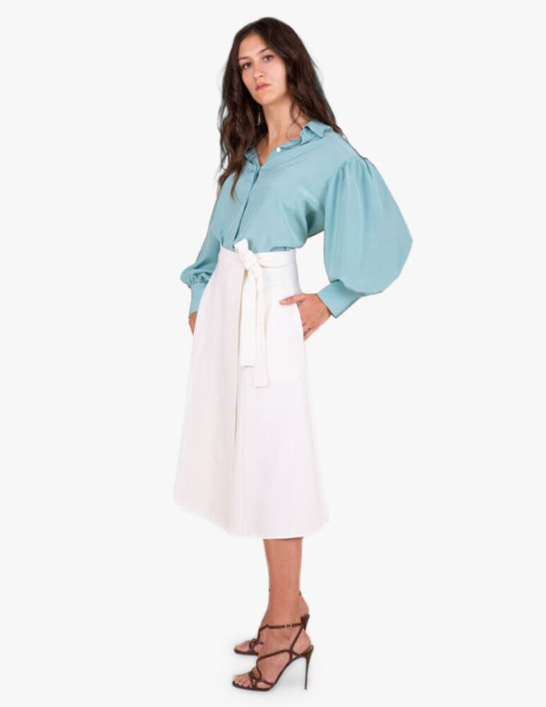 rinascente Crida Milano Ischia cotton midi skirt