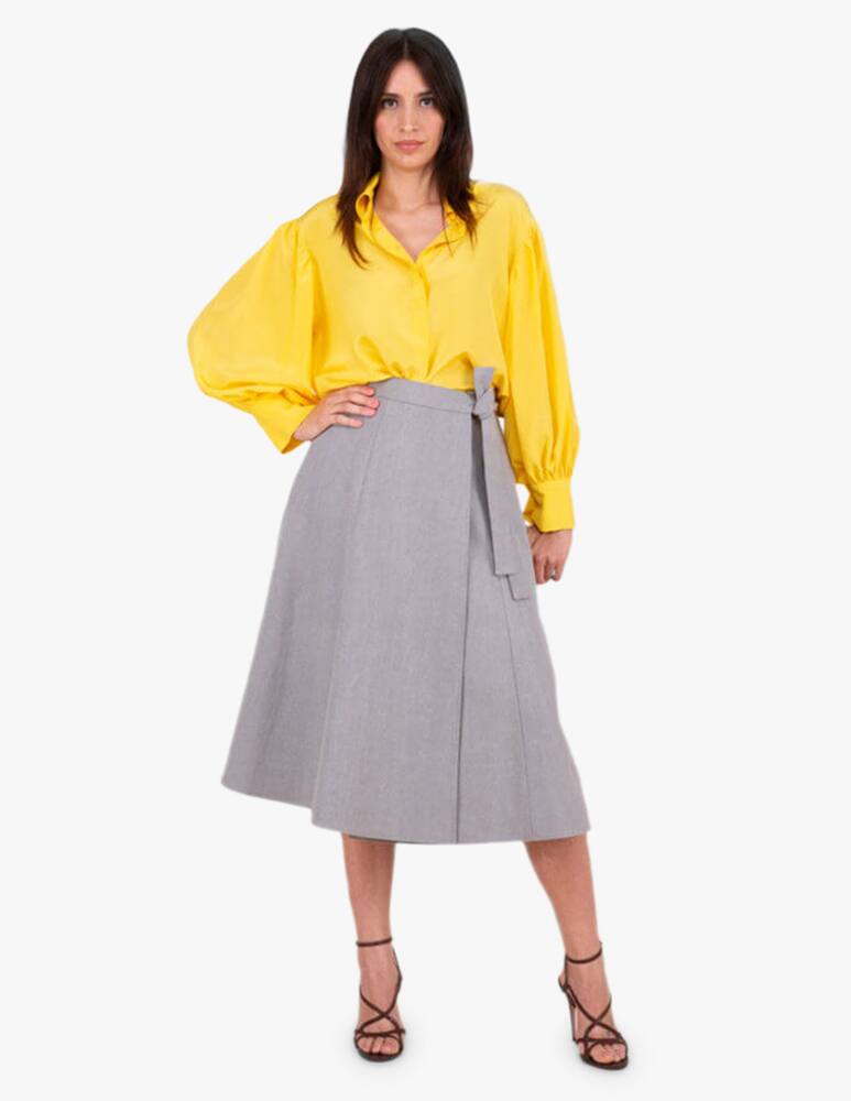 rinascente Crida Milano Ischia cotton midi skirt