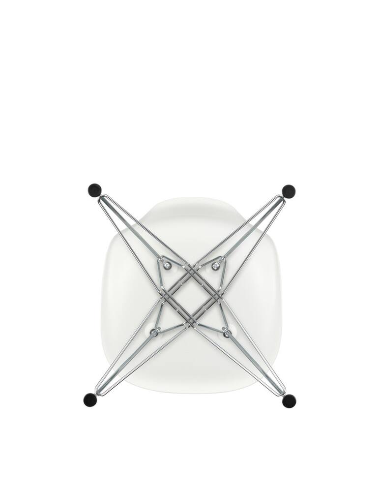 rinascente Vitra Sedia Eames Plastic Chair DSR - Bianco