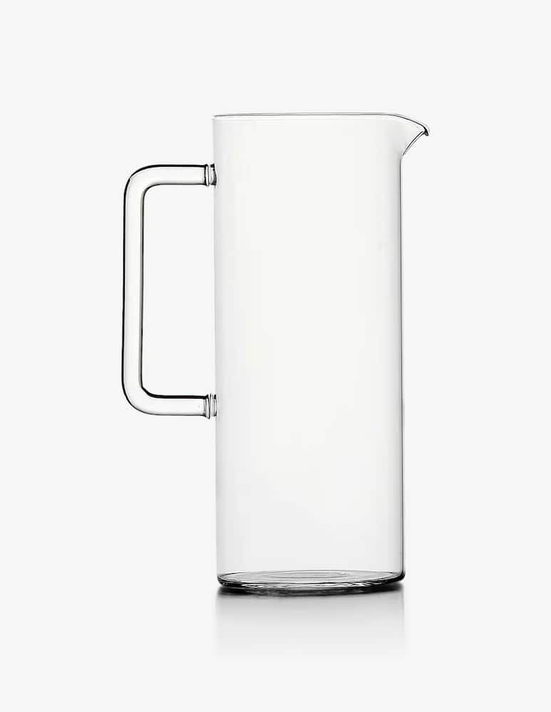 rinascente Ichendorf Tube Brocca Con Manico Clear