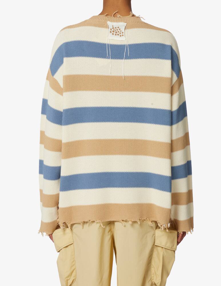 rinascente Federico Cina Maglia girocollo a righe 