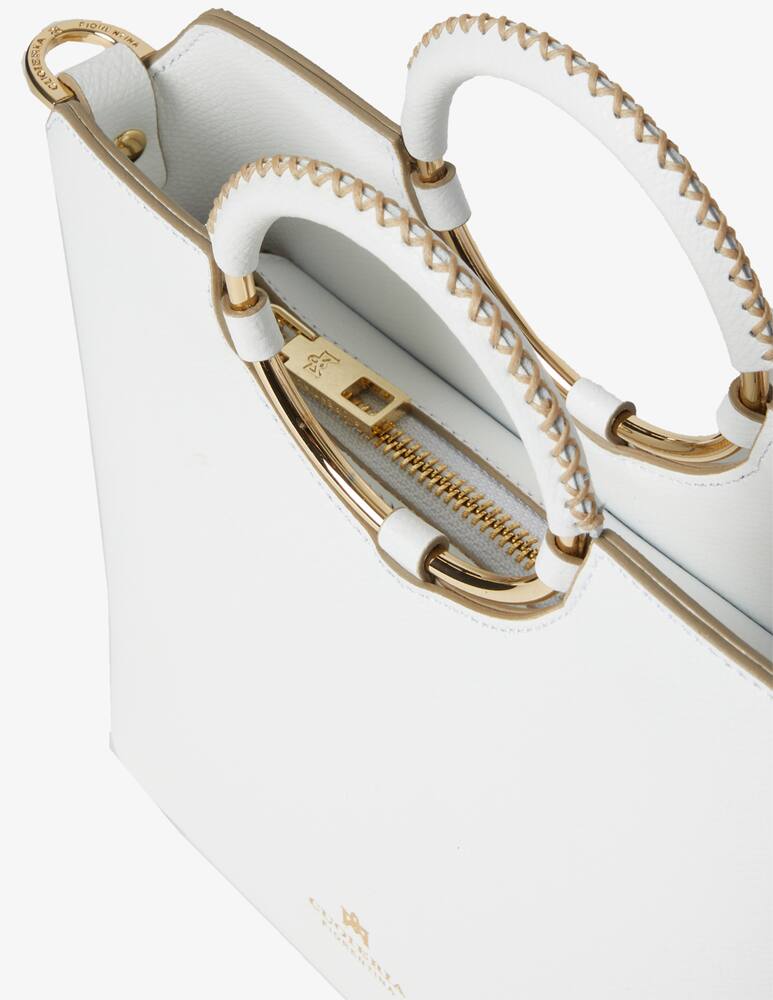 rinascente Cuoieria Fiorentina Borsa a tracolla anello Oblo