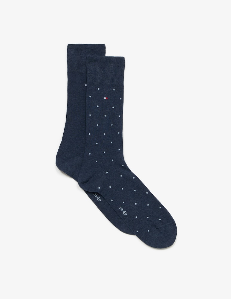 rinascente Tommy Hilfiger Calze corte a pois pack 2