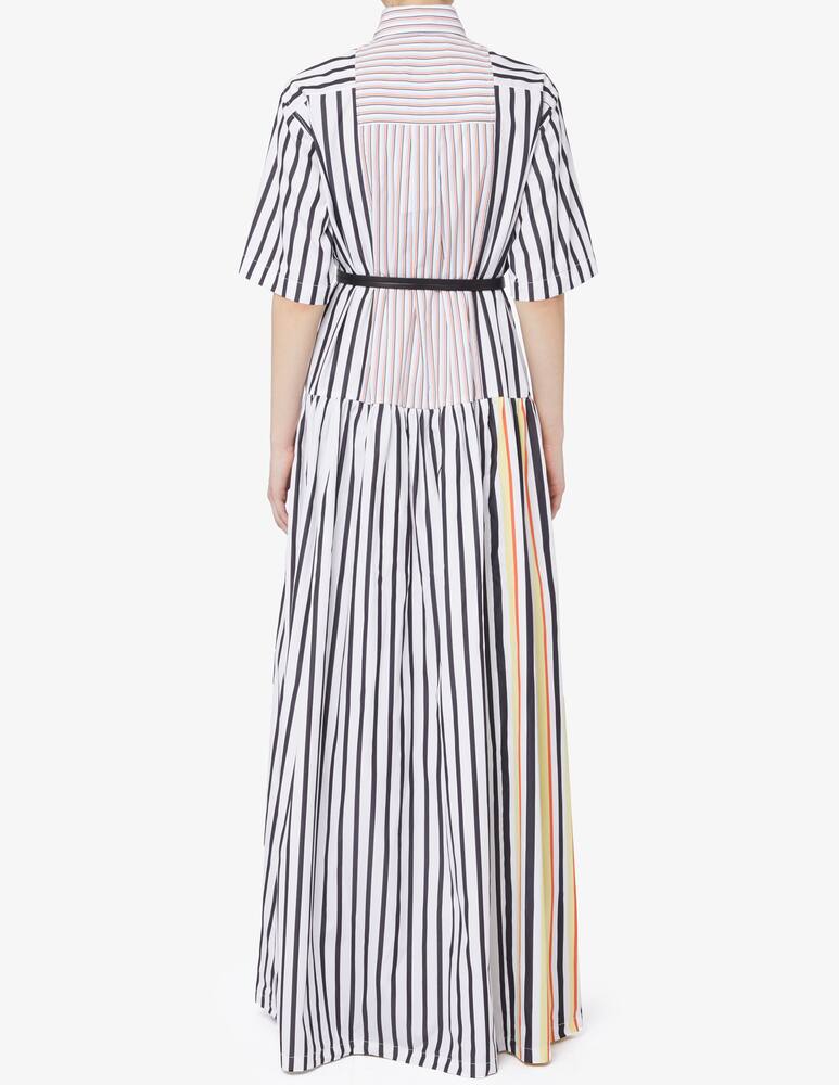 rinascente Plan C Stripes chemisier dress