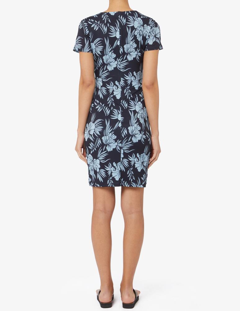 rinascente Elizabeth Ascot Flower print short sleeve dress