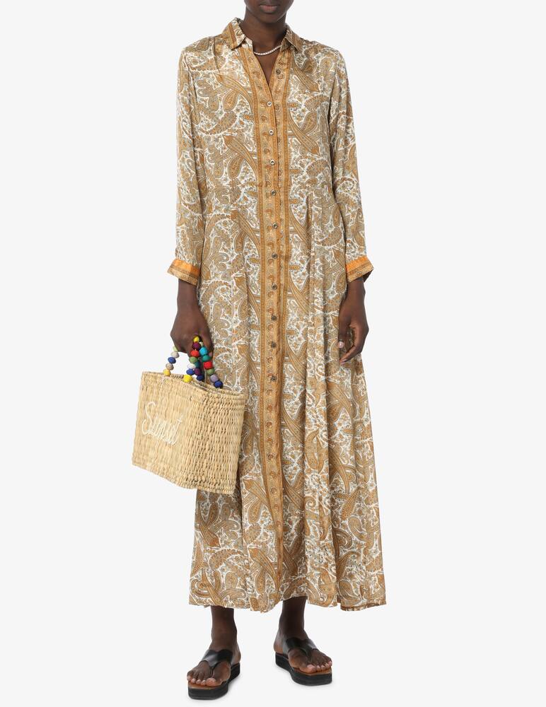 rinascente PAHIESA FORMENTERA Silk beach cover ups dress