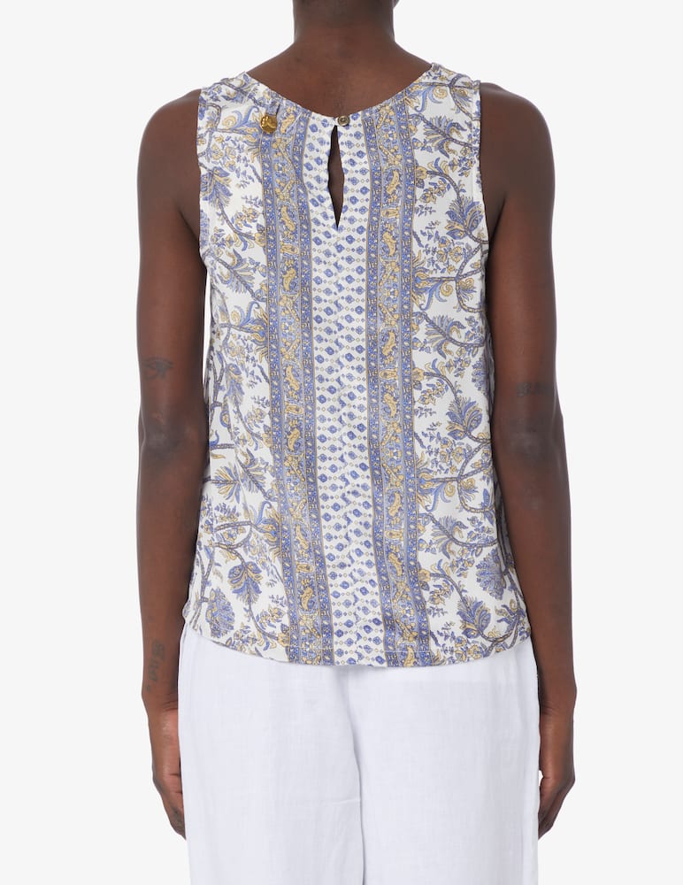 rinascente PAHIESA FORMENTERA Top in seta