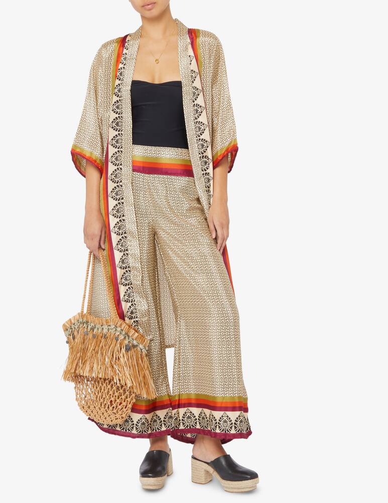 rinascente PAHIESA FORMENTERA Silk beach cover ups trousers