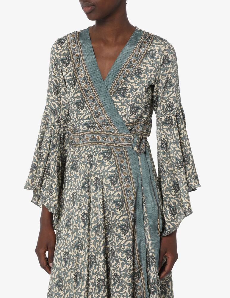 rinascente PAHIESA FORMENTERA Silk beach cover ups dress