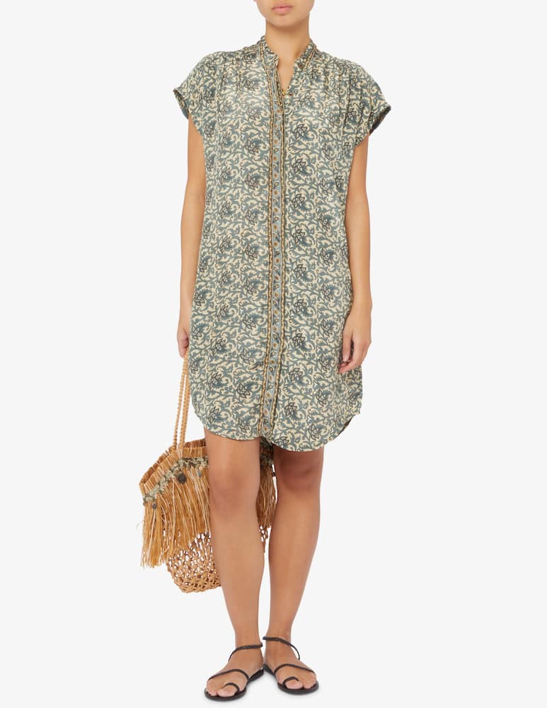 rinascente PAHIESA FORMENTERA Silk beach cover ups shirt