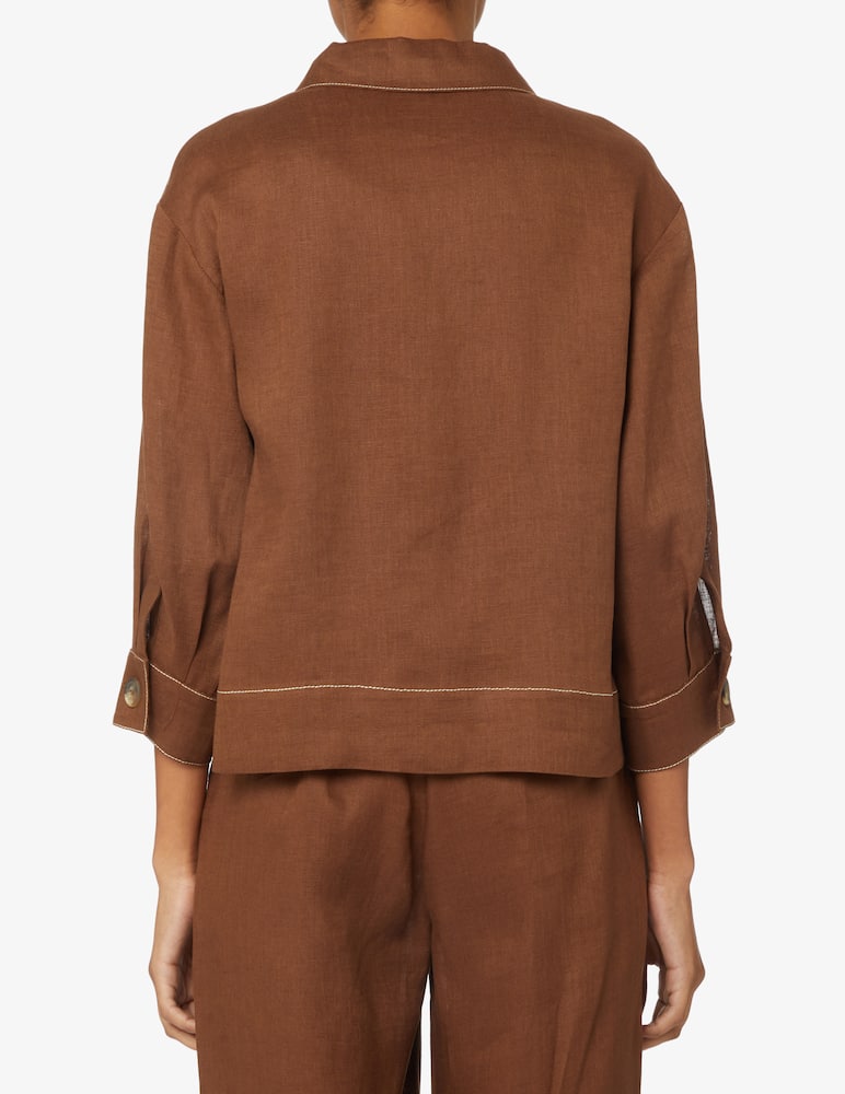 rinascente Elizabeth Ascot Unlined short jacket