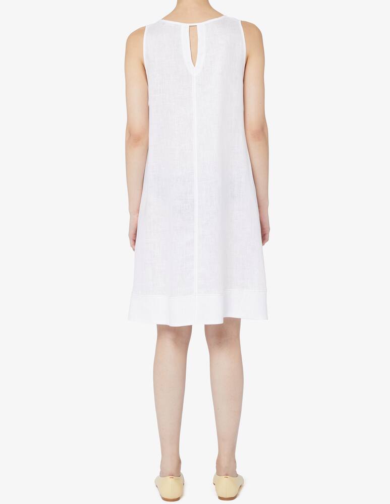 rinascente Elizabeth Ascot Sleeveless midi dress with stitching