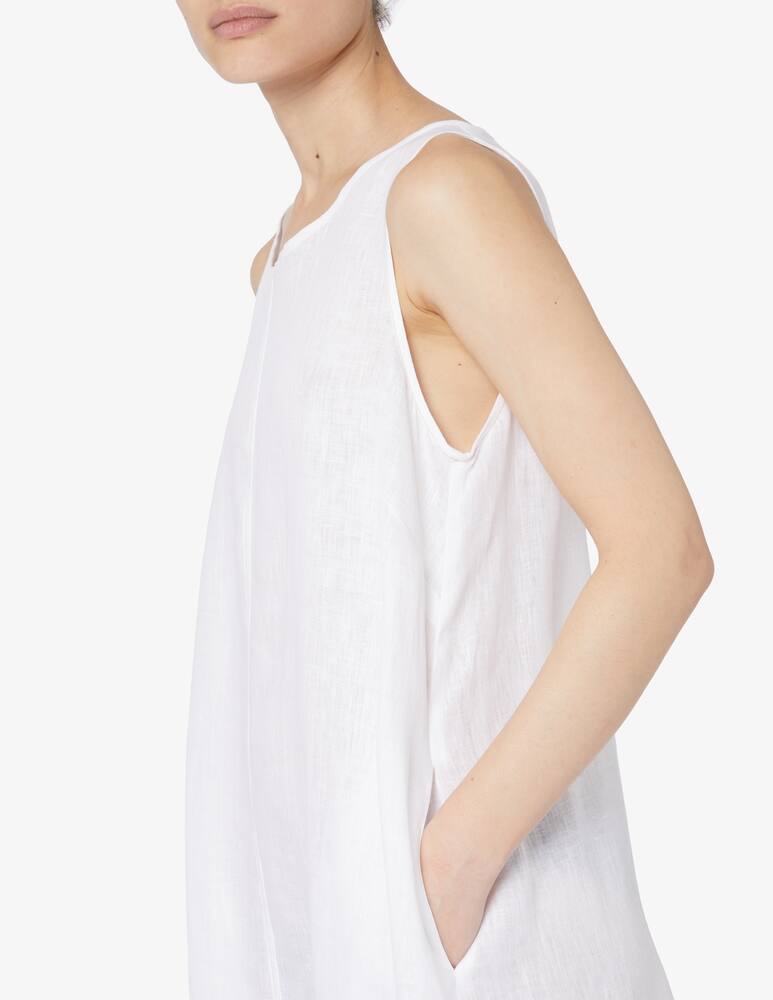 rinascente Elizabeth Ascot Sleeveless midi dress with stitching