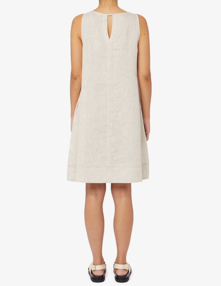 rinascente Elizabeth Ascot Abito senza manica con impunture