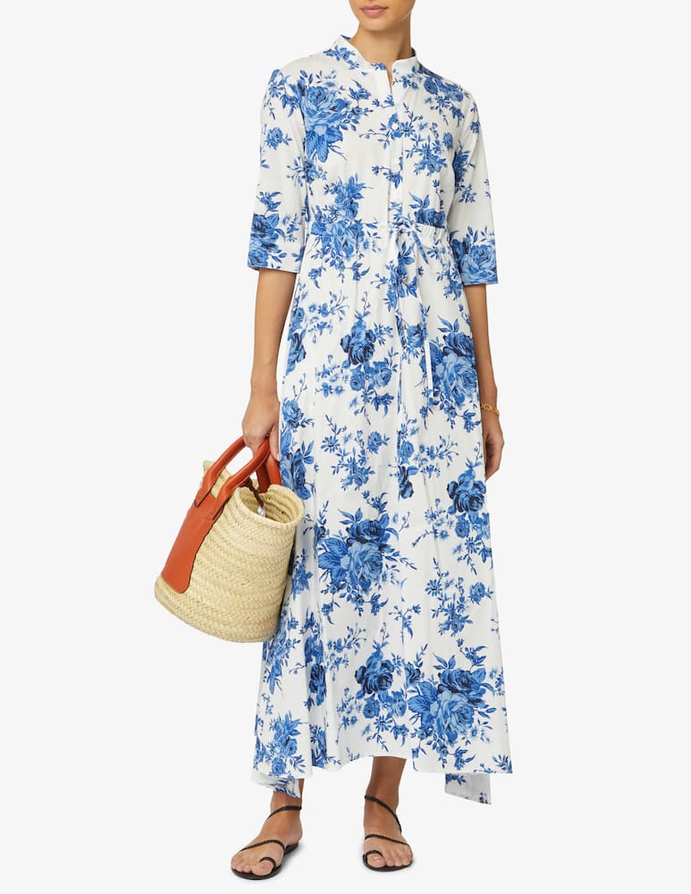 rinascente LAVI Couture Margherita long cotton dress