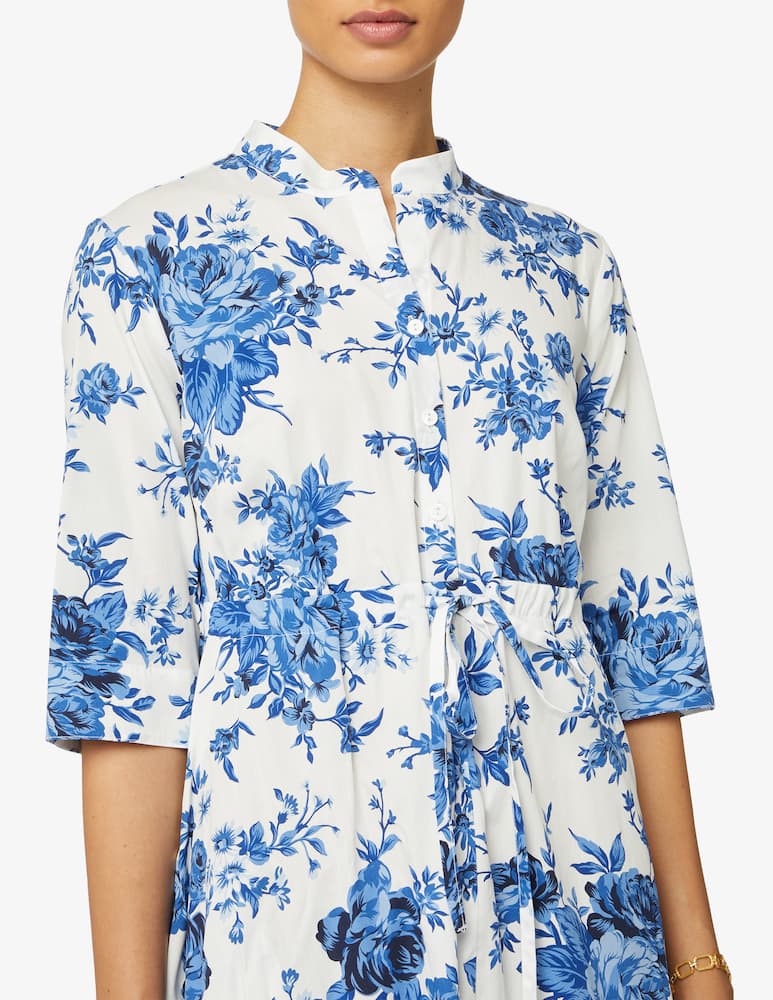 rinascente LAVI Couture Margherita long cotton dress