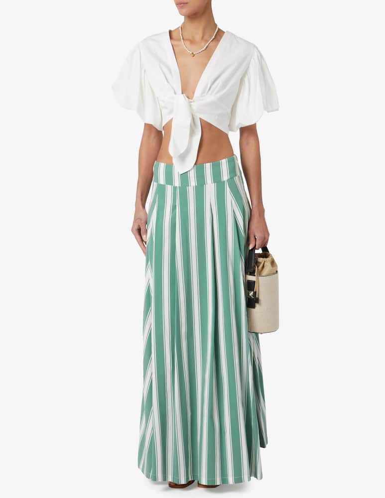 rinascente LAVI Couture Abby top with ribbon