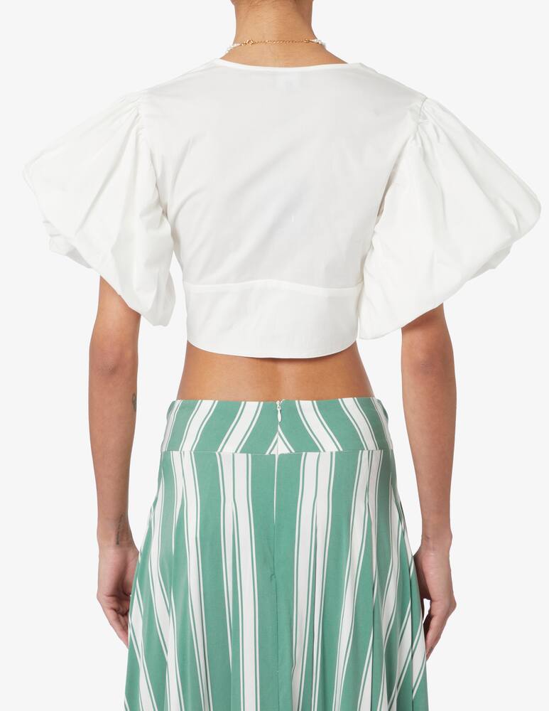 rinascente LAVI Couture Abby top with ribbon