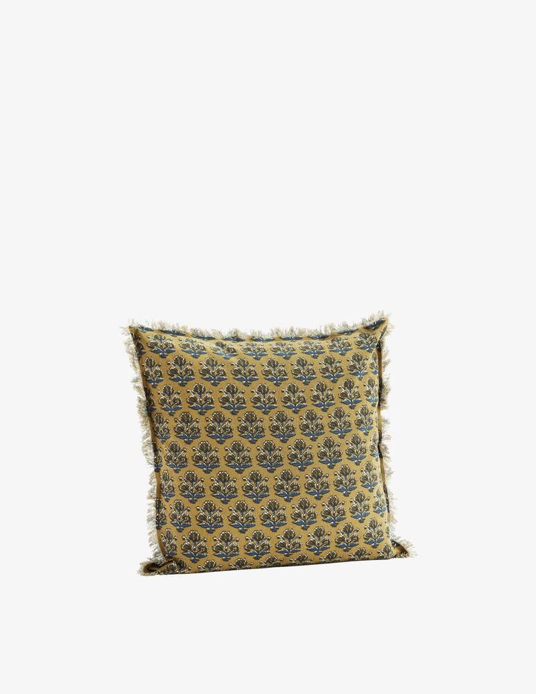 rinascente Madam Stoltz Federa Da Cuscino Stampata Con Frange
