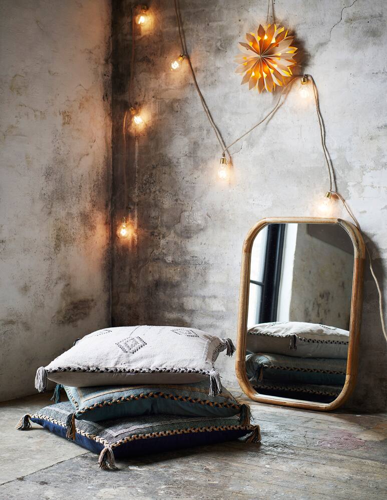 rinascente Madam Stoltz Fodera Per Cuscino Intrecciata A Mano