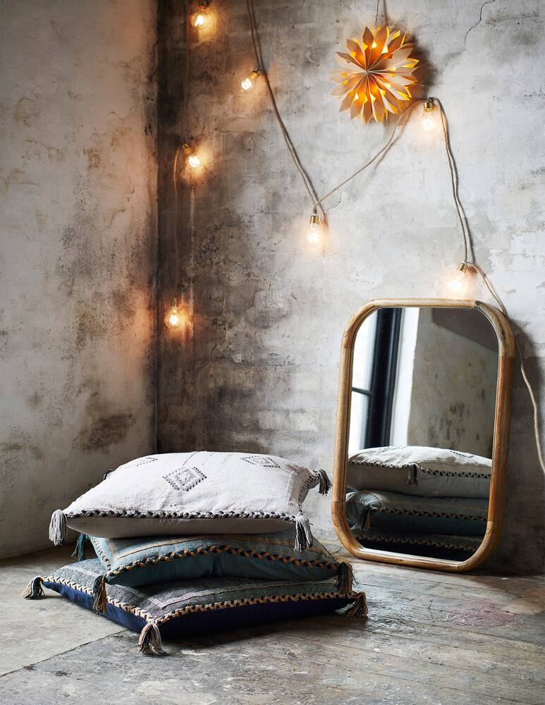 rinascente Madam Stoltz Fodera Per Cuscino Intrecciata A Mano