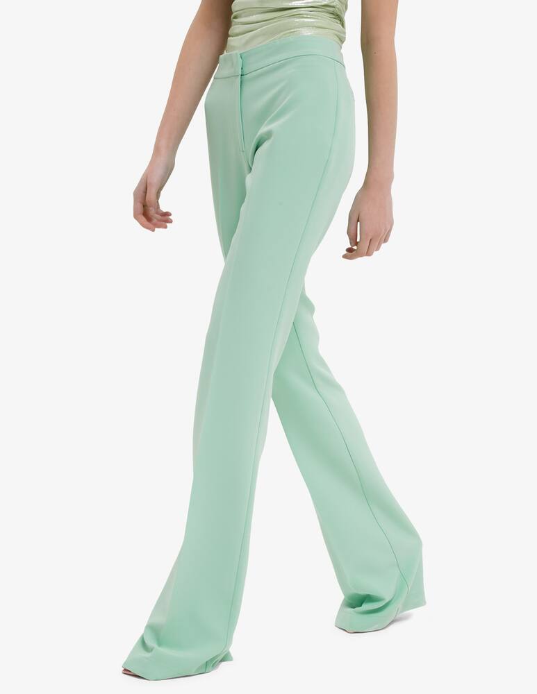 rinascente Face to Face Style Pantalone a zampa in tessuto tecnico