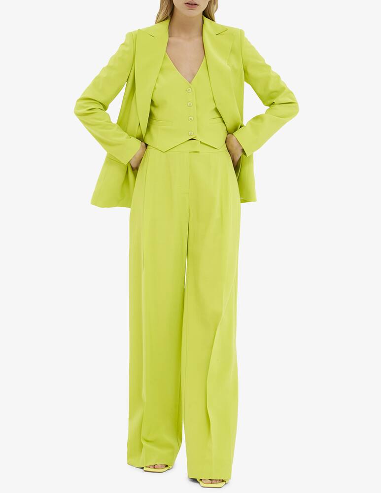 rinascente Face to Face Style Viscose wide-leg trousers