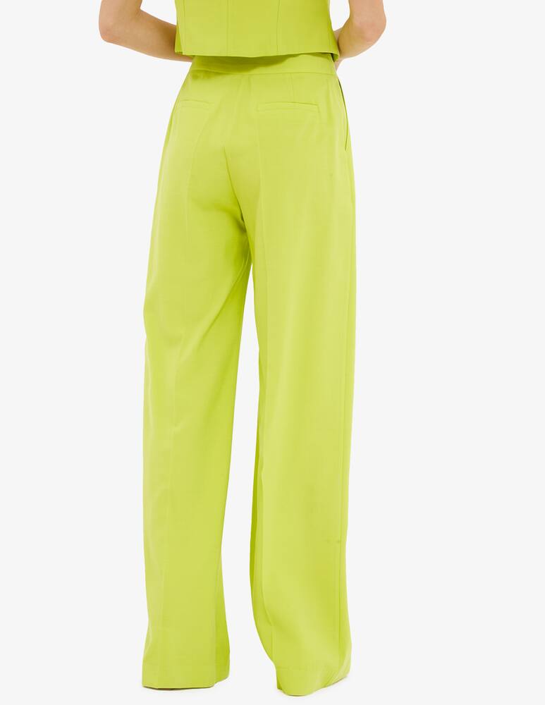 rinascente Face to Face Style Viscose wide-leg trousers