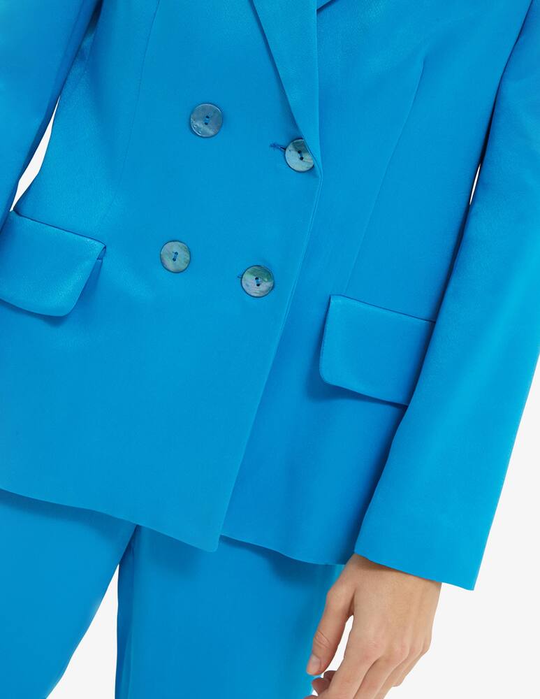 rinascente Face to Face Style Giacca doppiopetto con bottoni in madreperla