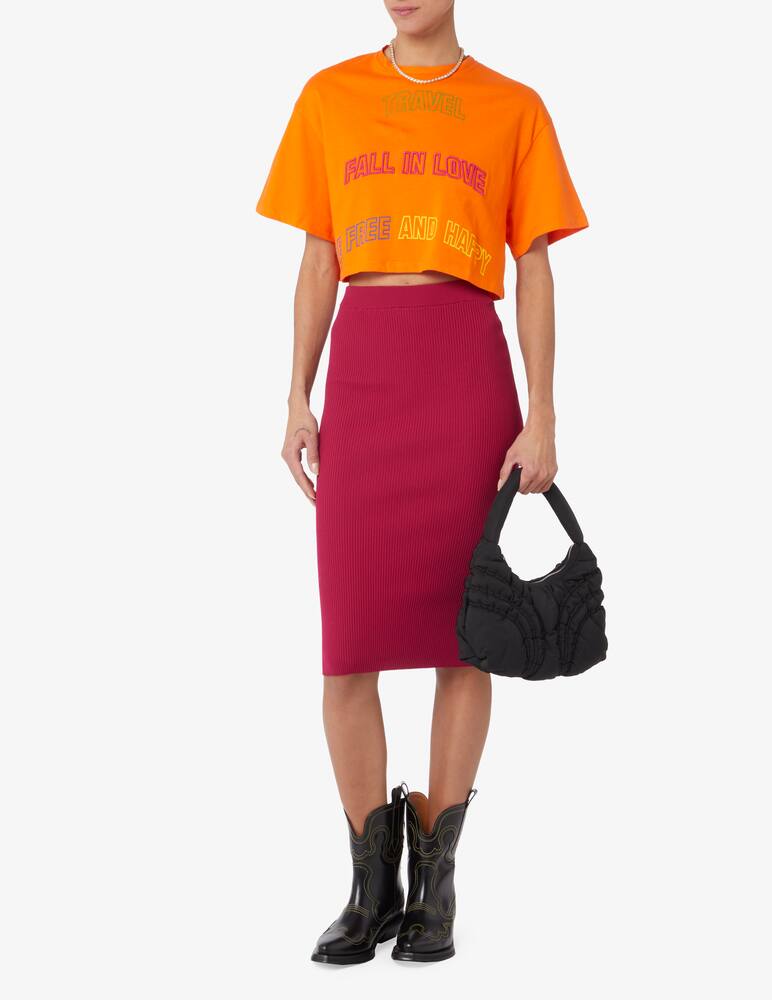 rinascente Rinascente Collection Pink Label Gonna sotto ginocchio