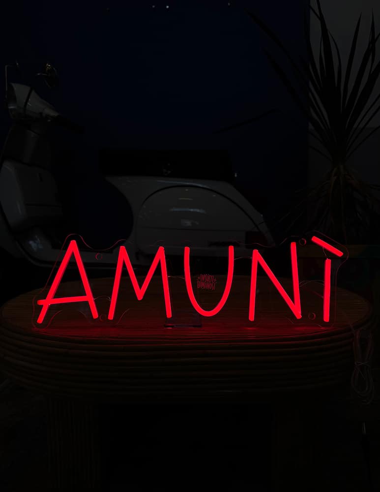 rinascente Insulti Luminosi Insegna Luminosa Amuni
