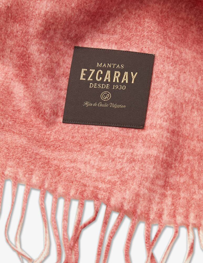 rinascente Mantas Ezcaray Ombre Effect  Plaid - Rosso