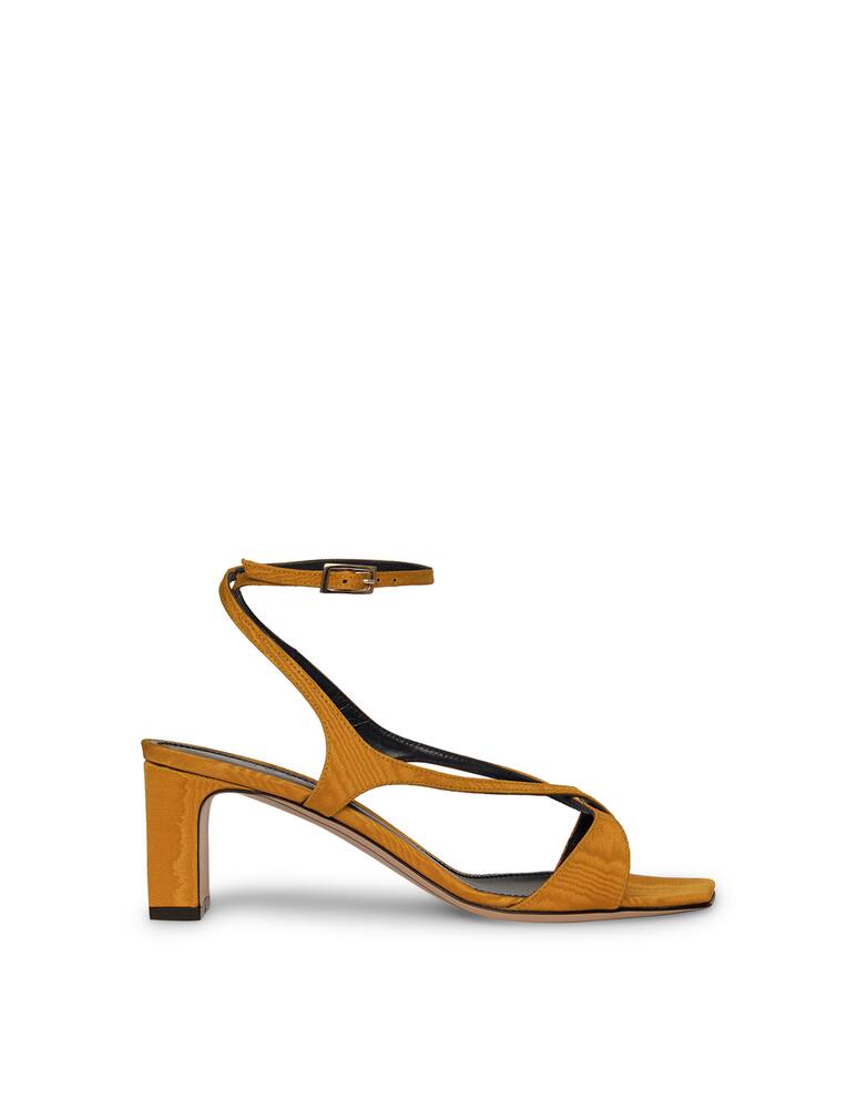 rinascente IINDACO Persefone gross grain moiré heeled sandals