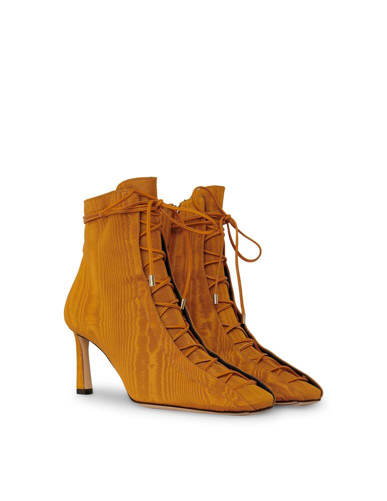 rinascente IINDACO Stivaletti allacciati Argo in gross grain moiré