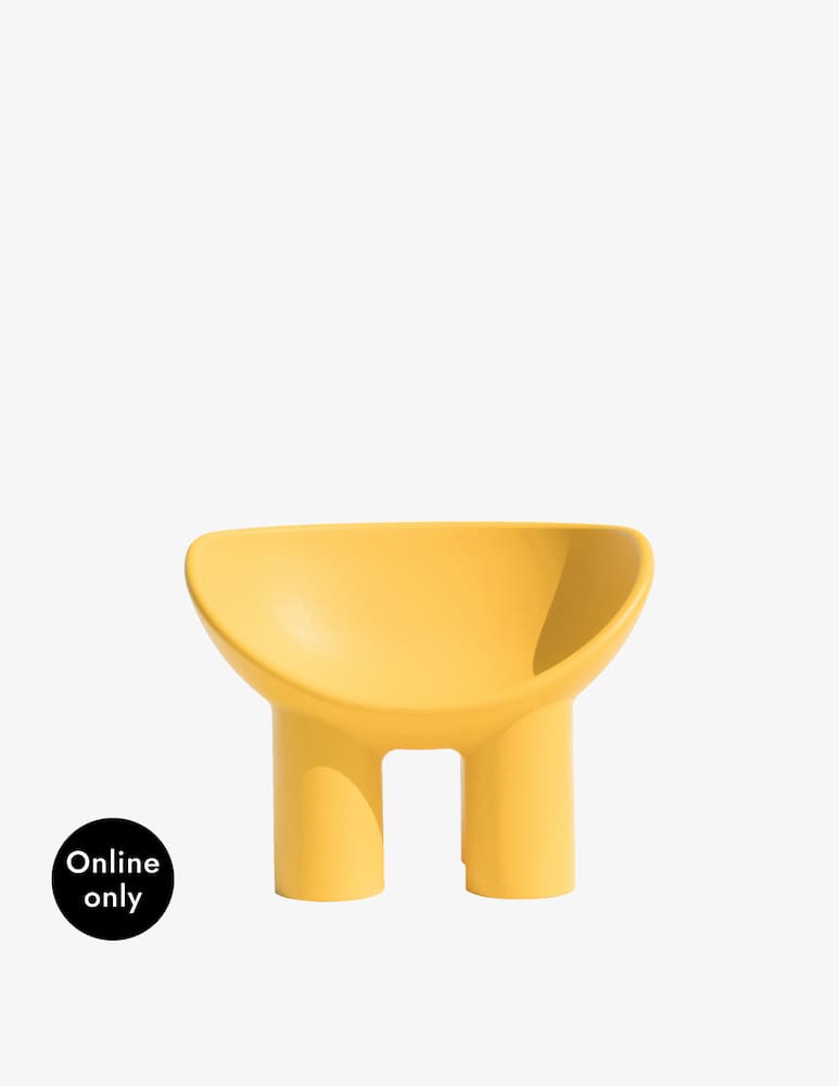 rinascente Driade Roly Poly Armchair - yellow