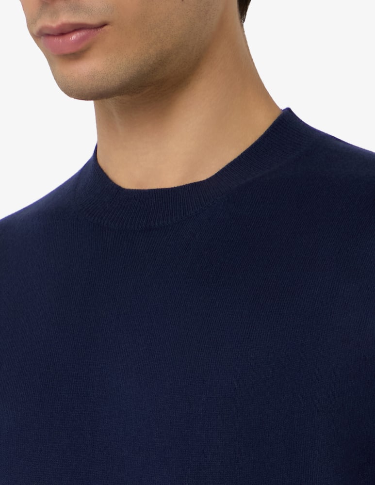 Misaky T-shirt in maglia in cotone e lino - immagine 4