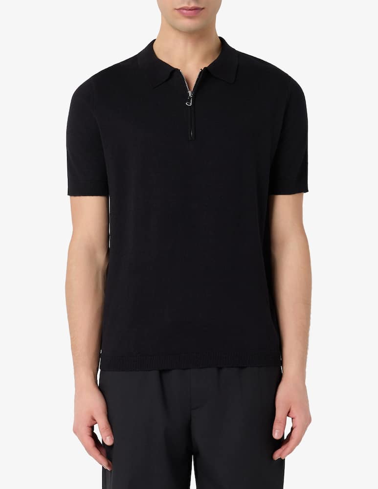 Misaky Polo zip t-shirt - picture 1 Misaky Polo zip t-shirt - picture 1