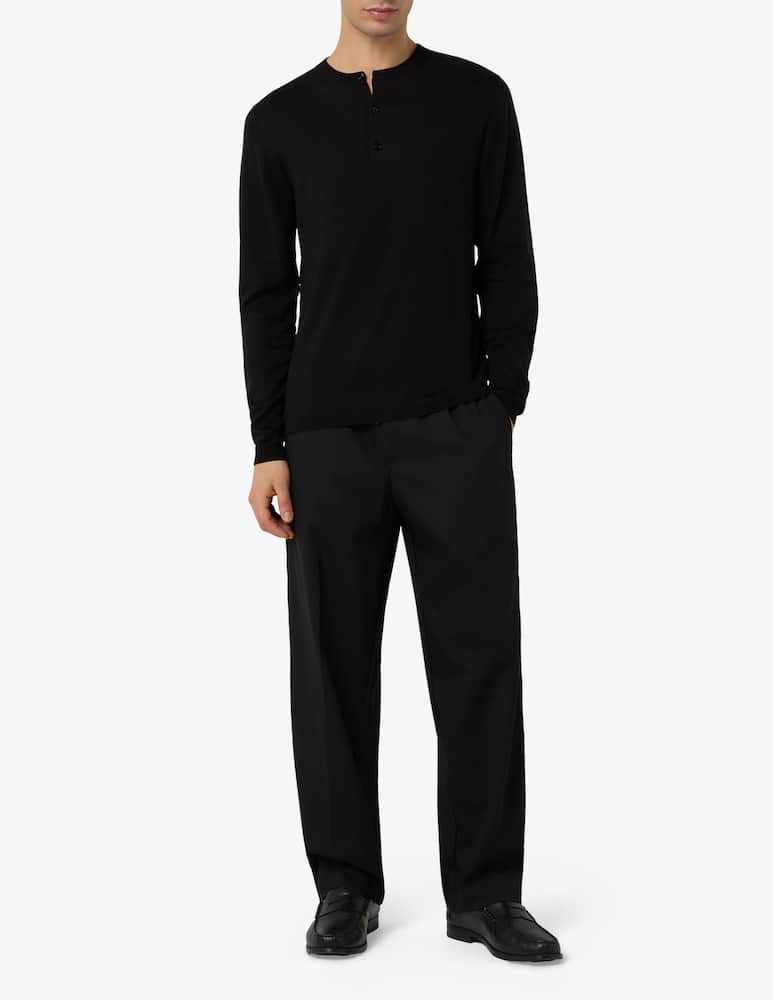 rinascente Misaky Maglia serafino in seta e cotone