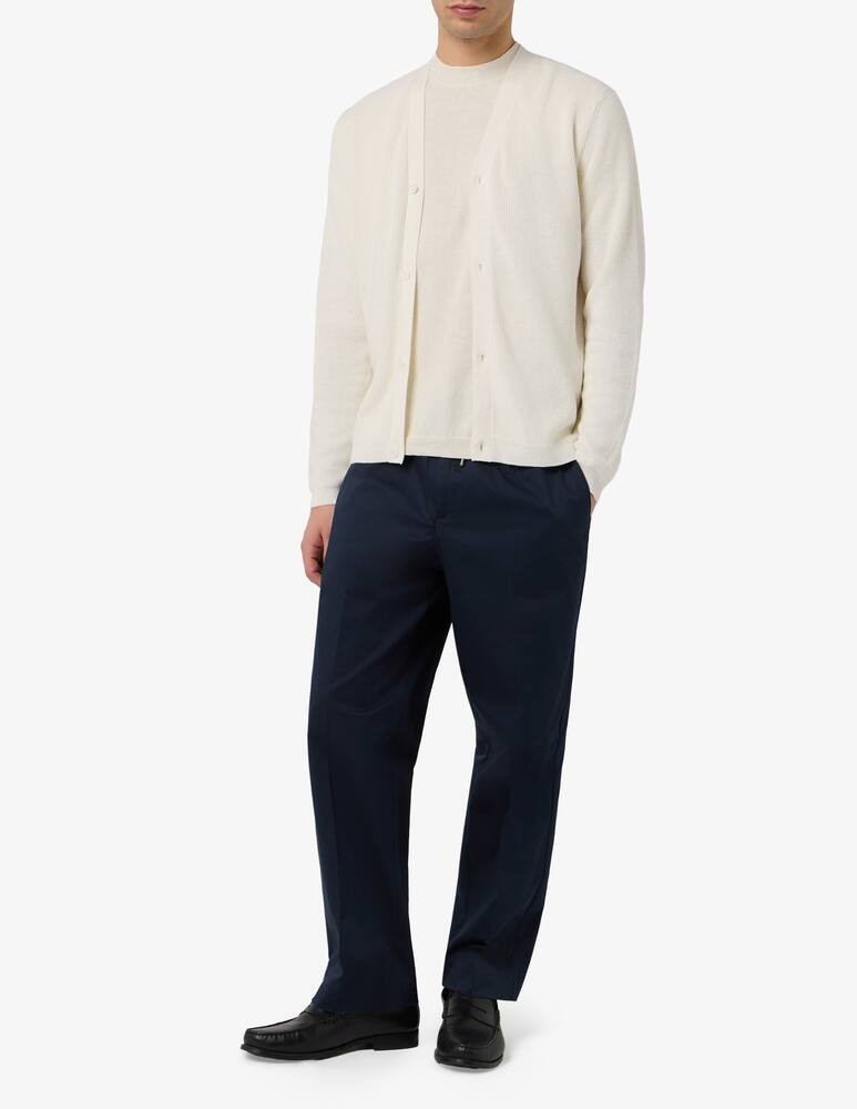 Misaky T-shirt in maglia in cotone e lino - immagine 2 Misaky T-shirt in maglia in cotone e lino - immagine 2