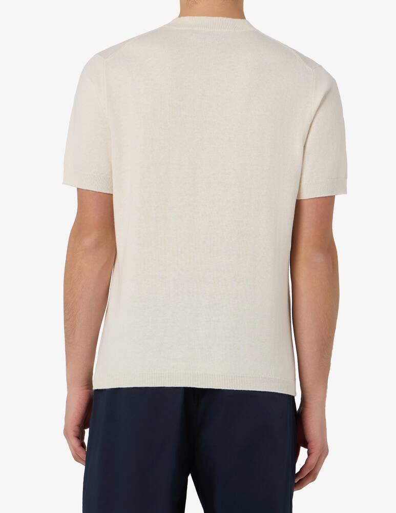 Misaky T-shirt in maglia in cotone e lino - immagine 3 Misaky T-shirt in maglia in cotone e lino - immagine 3