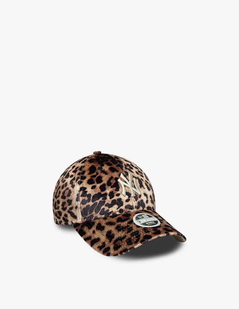 rinascente New Era Leopard velour 9Forty cap