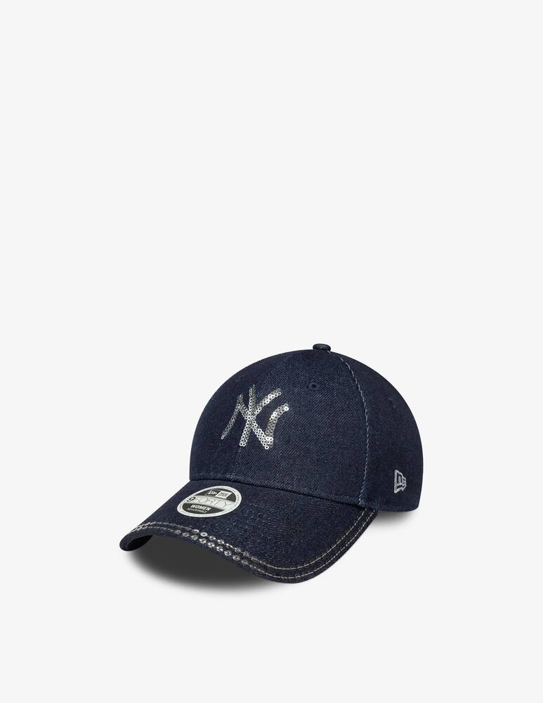 rinascente New Era Sequin denim 9forty cap