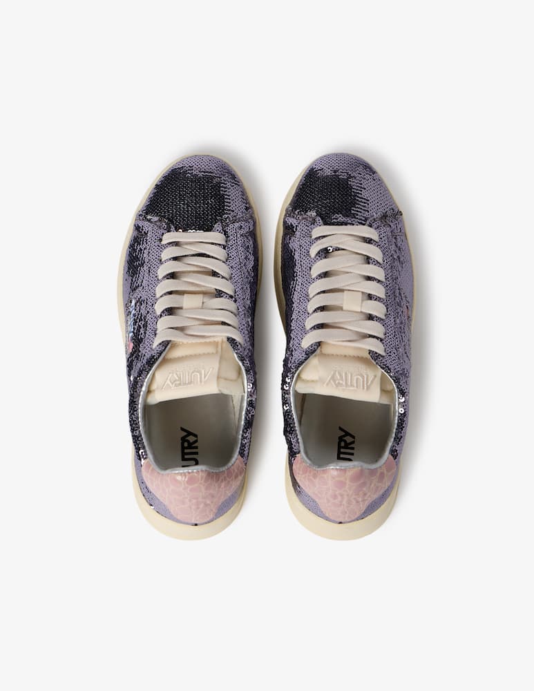 AUTRY Sneakers con paillettes Dallas - immagine 3 AUTRY Sneakers con paillettes Dallas - immagine 3
