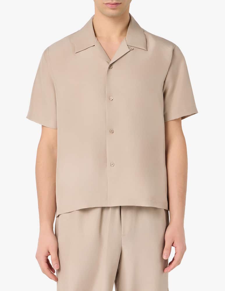 rinascente Misaky Silk bowling shirt