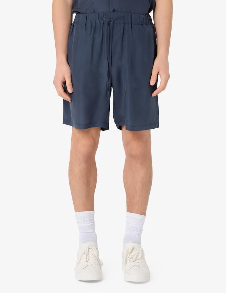 rinascente Misaky Bermuda con coulisse in seta